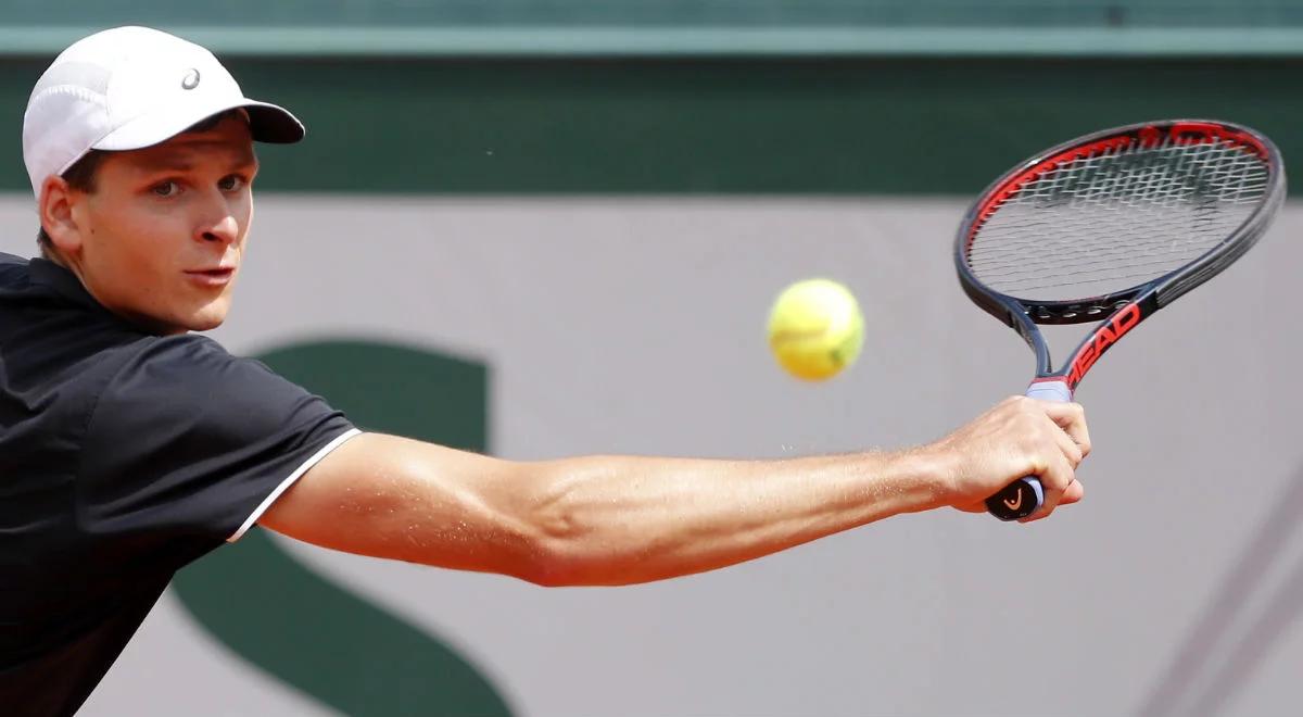 Roland Garros: Hubert Hurkacz przegrał z Marinem Cilicem w drugiej rundzie turnieju w Paryżu