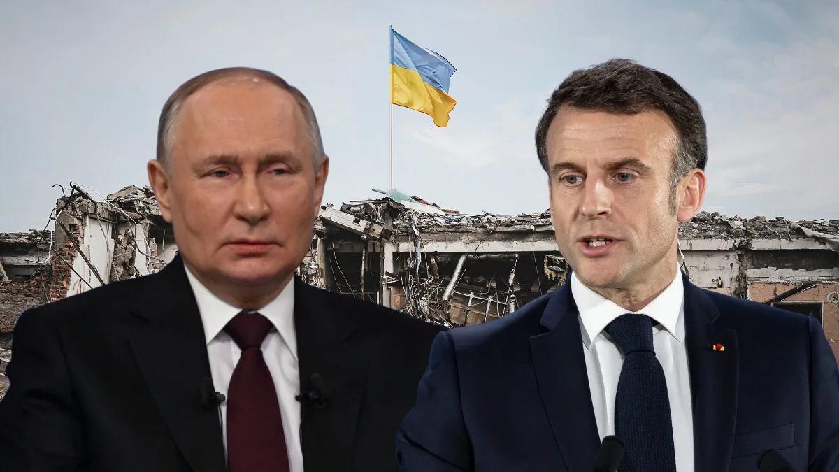 Macron rozmawiał z Putinem. Pierwszy raz od ponad trzech lat