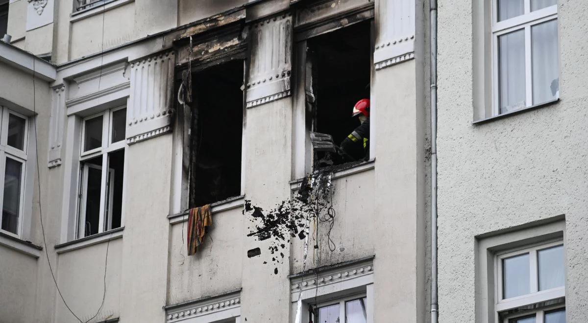 Tragiczny pożar kamienicy w Szczecinie. Zwęglone ciało