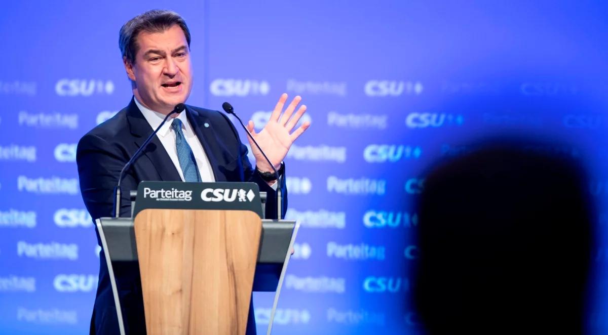 Niemcy: Markus Soeder wybrany na nowego przewodniczącego CSU
