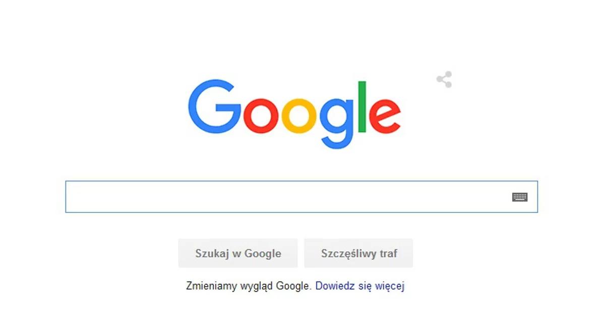 Internetowy gigant Google ma nowe logo