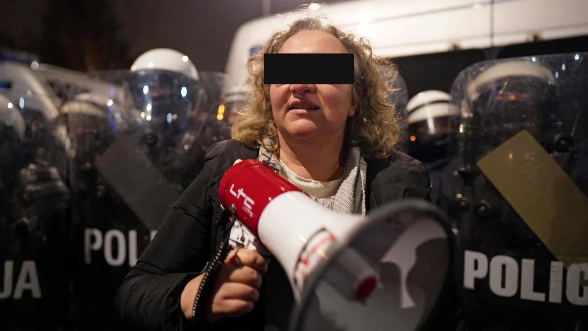 Liderka Strajku Kobiet z zarzutami za znieważenie policjantów