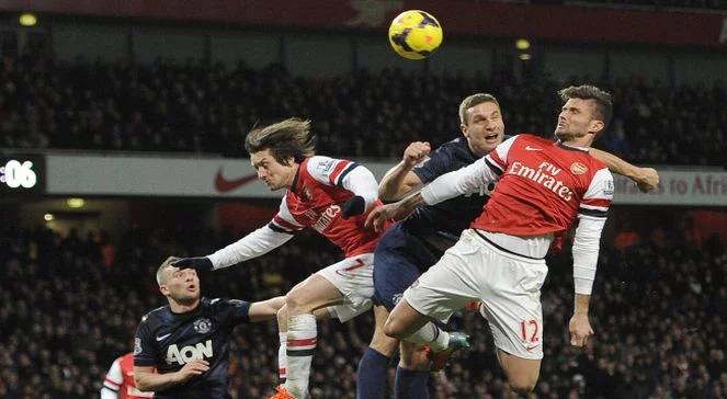 Premier League: Arsenal Londyn z Manchesterem United bez bramek