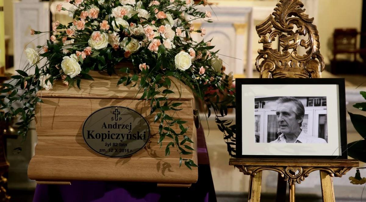 Ostatnie pożegnanie Andrzeja Kopiczyńskiego. "Odzwierciedlałeś nasze życie"