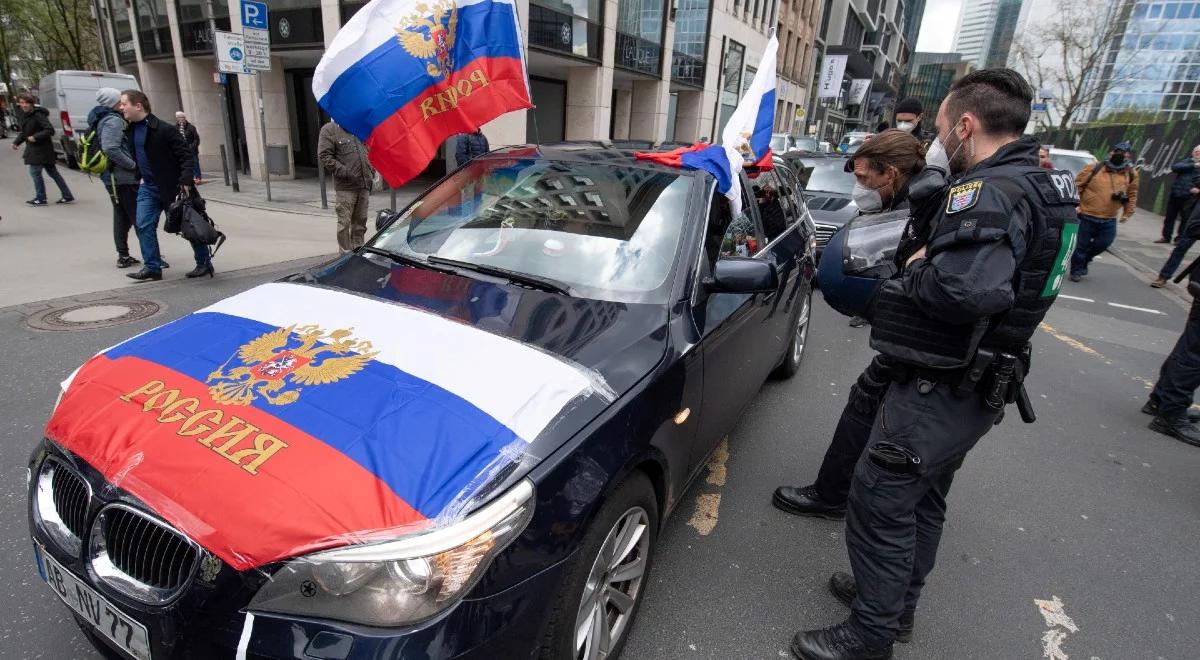 Plaga prorosyjskich manifestacji w Niemczech. Ponad 140 postępowań przeciwko zwolennikom inwazji