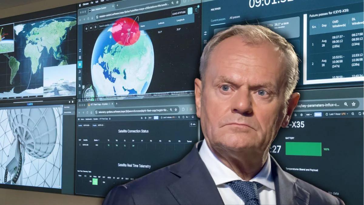 Tusk ogłosił dużą inwestycję. W Polsce powstanie Centrum Operacji Satelitarnych
