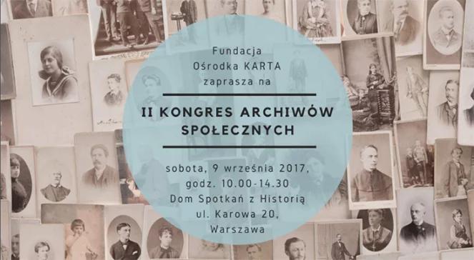 II Kongres Archiwów Społecznych w Warszawie