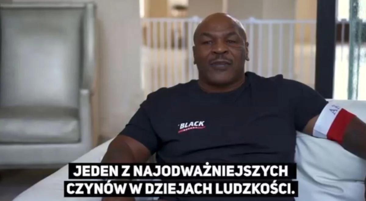 "Prawdziwymi mistrzami są ci dzielni polscy bohaterowie". Mike Tyson w spocie o powstaniu warszawskim