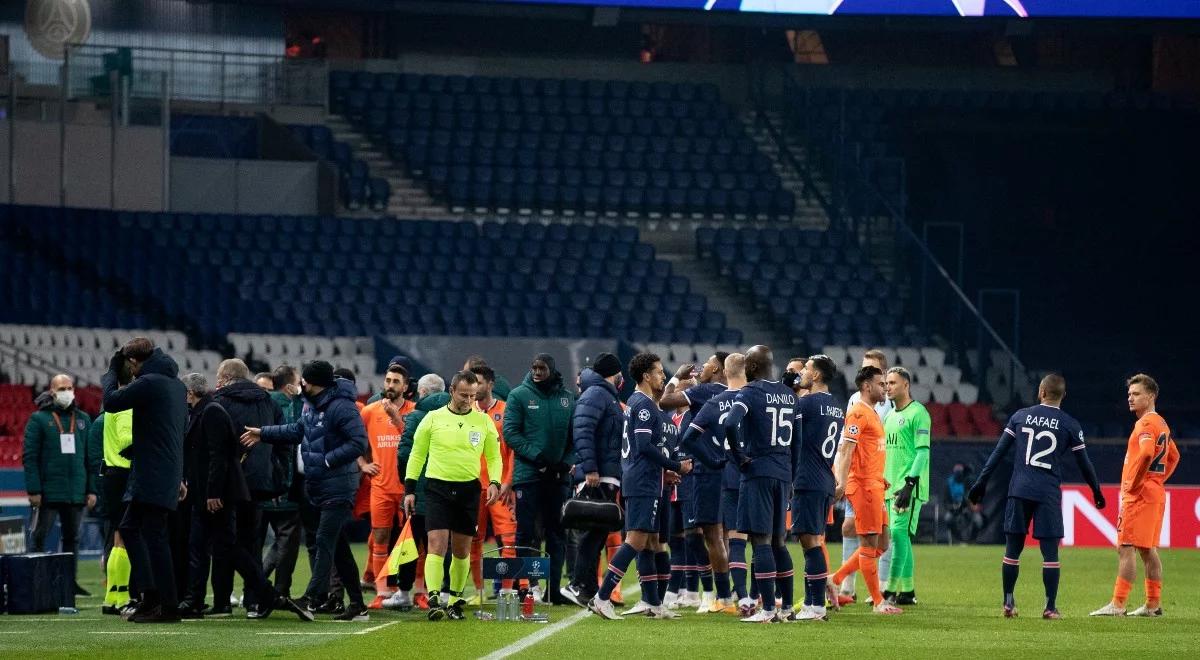 Liga Mistrzów: rasistowski skandal w meczu PSG - Basaksehir. Rumuński minister: przepraszam w imieniu naszego sportu