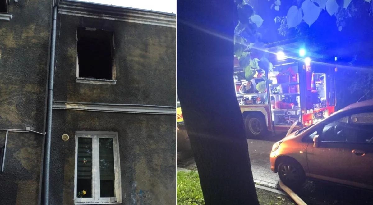 Pożar kamienicy w Piastowie. Zmarła ciężko poparzona kobieta
