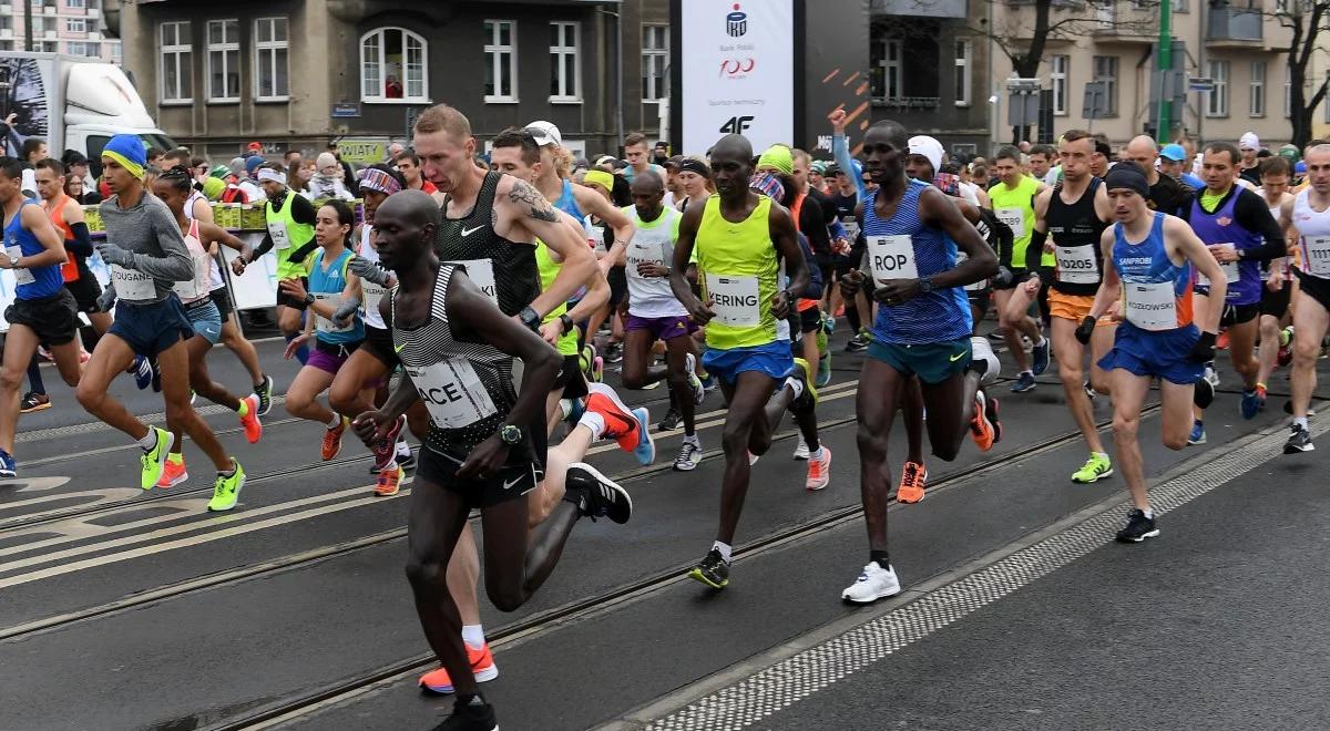 12. poznański półmaraton. Tragedia na trasie. Zmarł jeden z uczestników  