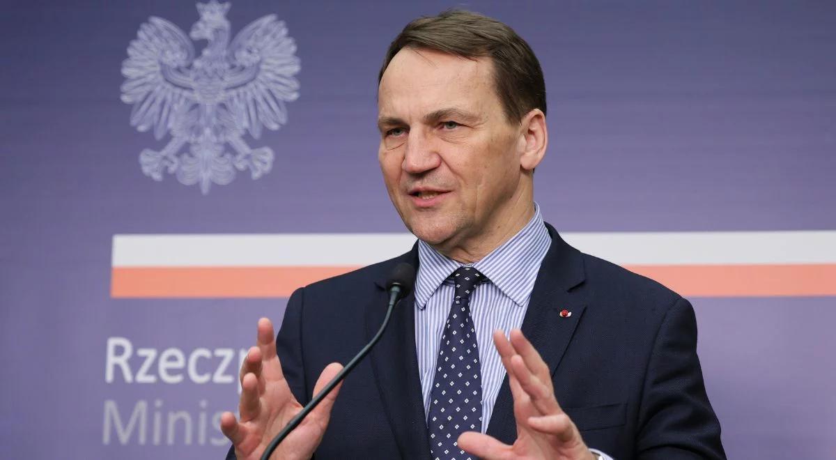 Minister Sikorski leci do Stanów Zjednoczonych. Spotka się z szefem ONZ i sekretarzem stanu USA
