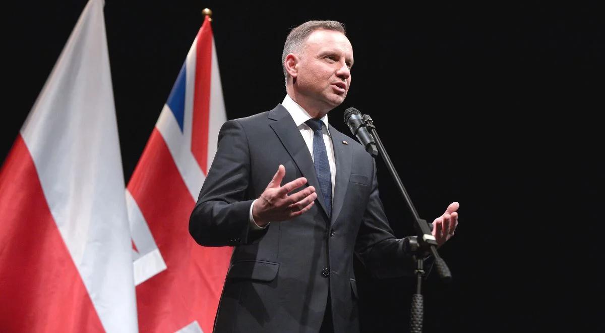 Prezydent Duda kontynuuje wizytę w Londynie. Rozmowy z liderami świata biznesu i polityki