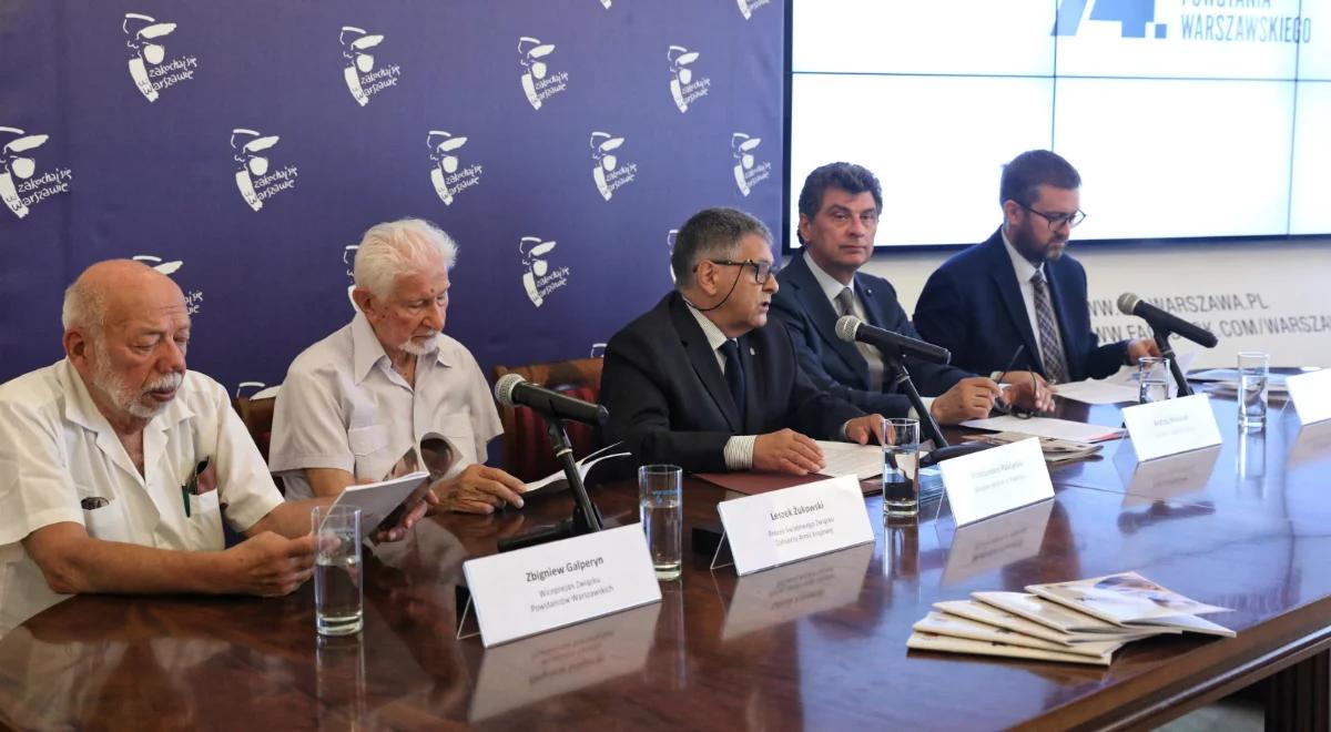 Organizacje kombatanckie i władze Warszawy apelują o uczczenie powstańców "w zgodzie i pojednaniu" 