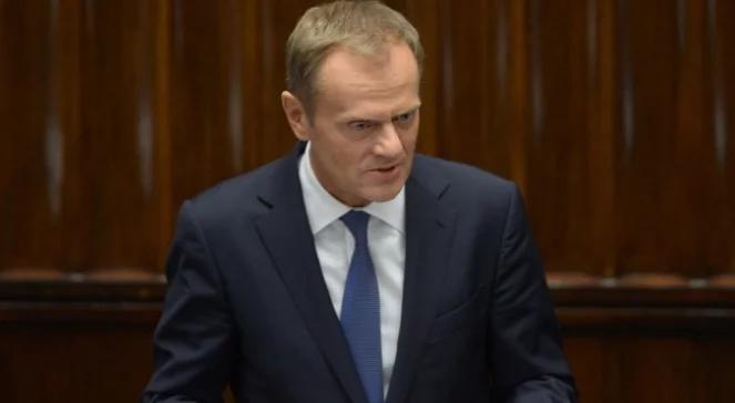 Premier odpowiadał na pytania posłów. "Afera taśmowa to nie Watergate"