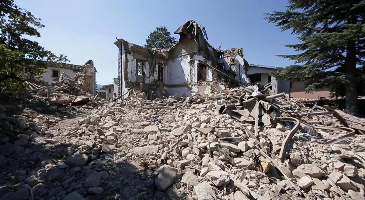 Włochy w strachu. Kolejne trzęsienie ziemi w pobliżu zrujnowanego Amatrice