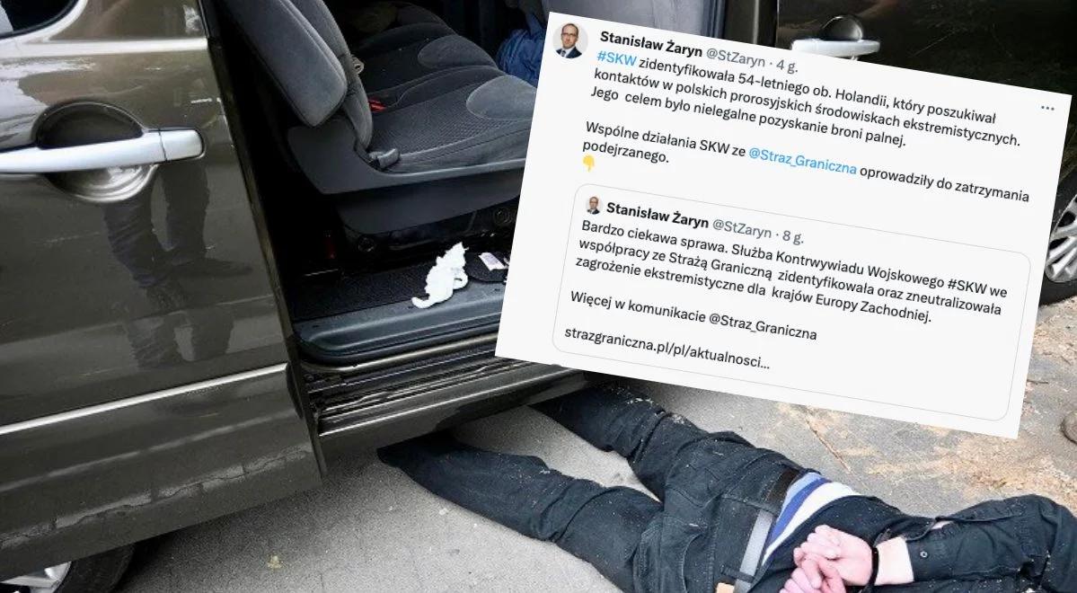 Stanisław Żaryn o zatrzymanym Holendrze: poszukiwał kontaktów w prorosyjskich środowiskach