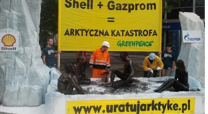 Greenpeace broni Arktyki. "NIE" dla Shella i Gazpromu 