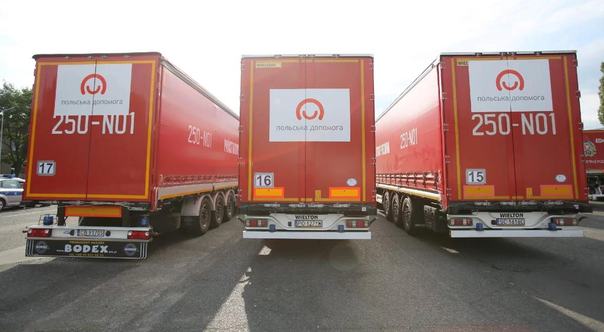 Pierwszy transport Polskiej Misji Medycznej wyrusza na Ukrainę