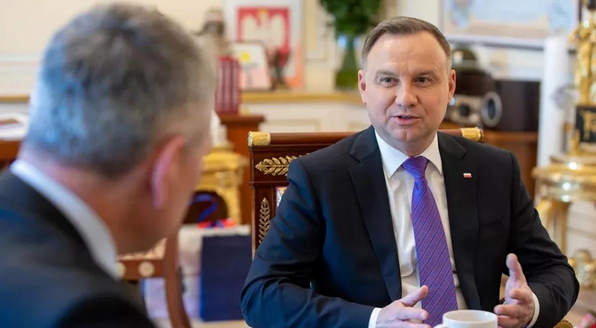 Andrzej Duda: prawdopodobieństwo, że Rosja zaatakuje państwa NATO, jest bardzo niewielkie