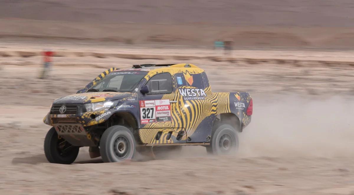 Rajd Dakar 2019: pech polskiej załogi. Domżała i Marton musieli się wycofać 