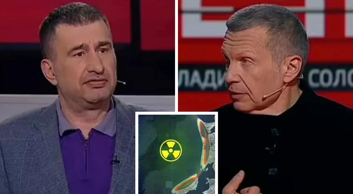 "Macie 24 godziny". Propagandyści Putina straszą falą nuklearną