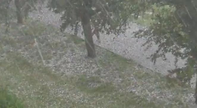 Potężne gradobicie! Nawałnica nad Poznaniem
