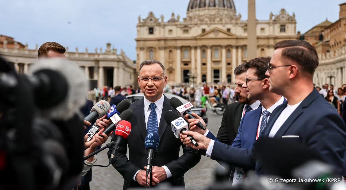 Prezydent ujawnił, co mu powiedział premier o CPK.  "Mam tylko taką informację"