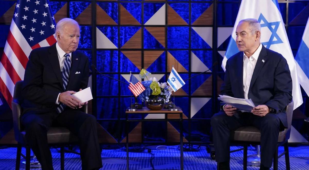 Napięcie na linii USA-Izrael, Biden skrytykował Netanjahu. Chodzi o uwolnienie zakładników