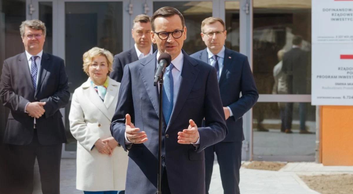 Rząd stawia na inwestycje lokalne. Premier Morawiecki: budujemy nowoczesne przedszkola i żłobki