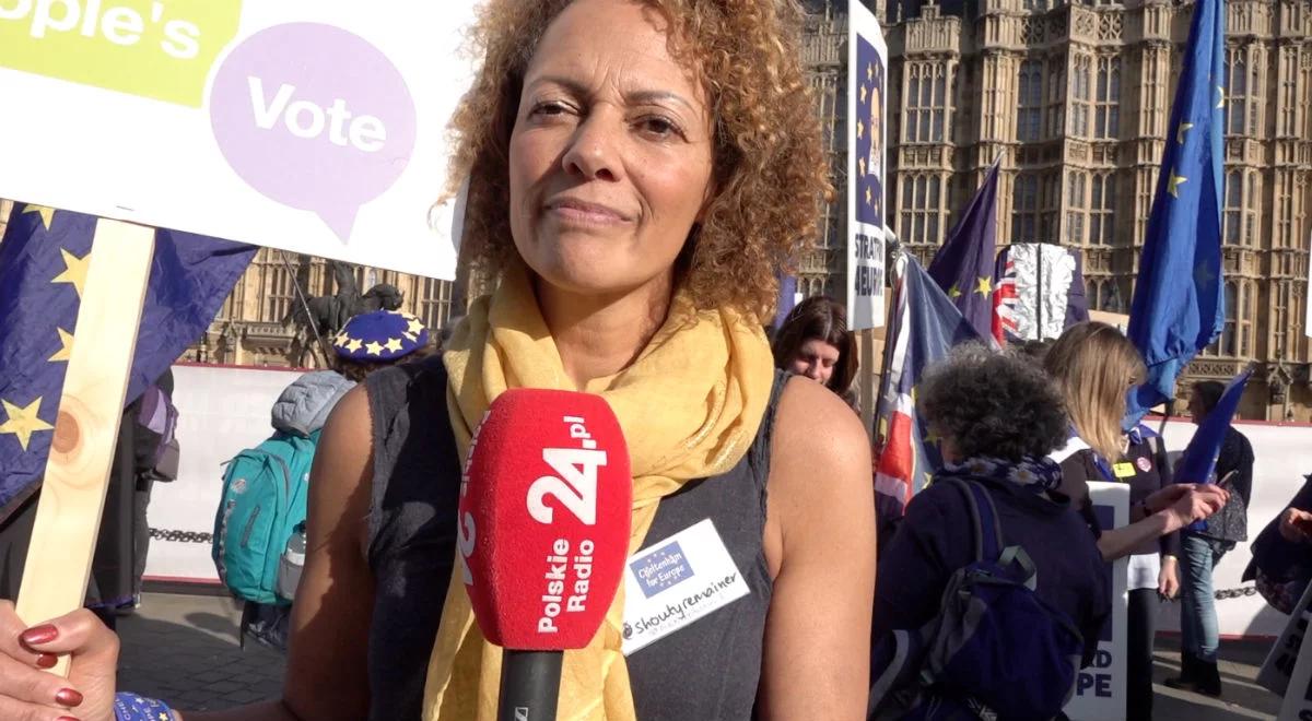 Brytyjczycy o brexicie: "chcemy głosować!", "wyjść znaczy wyjść!" 
