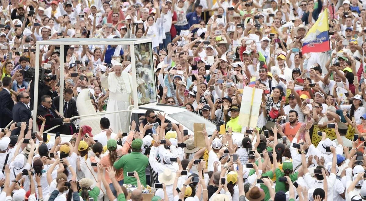 Kolumbia: papież apeluje o odwagę pojednania i wyjście z bagna przemocy