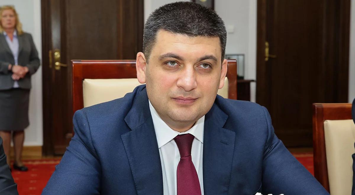 Premier Ukrainy: incydent z udziałem Saakaszwilego na granicy w Szeginiach to atak na naszą państwowość
