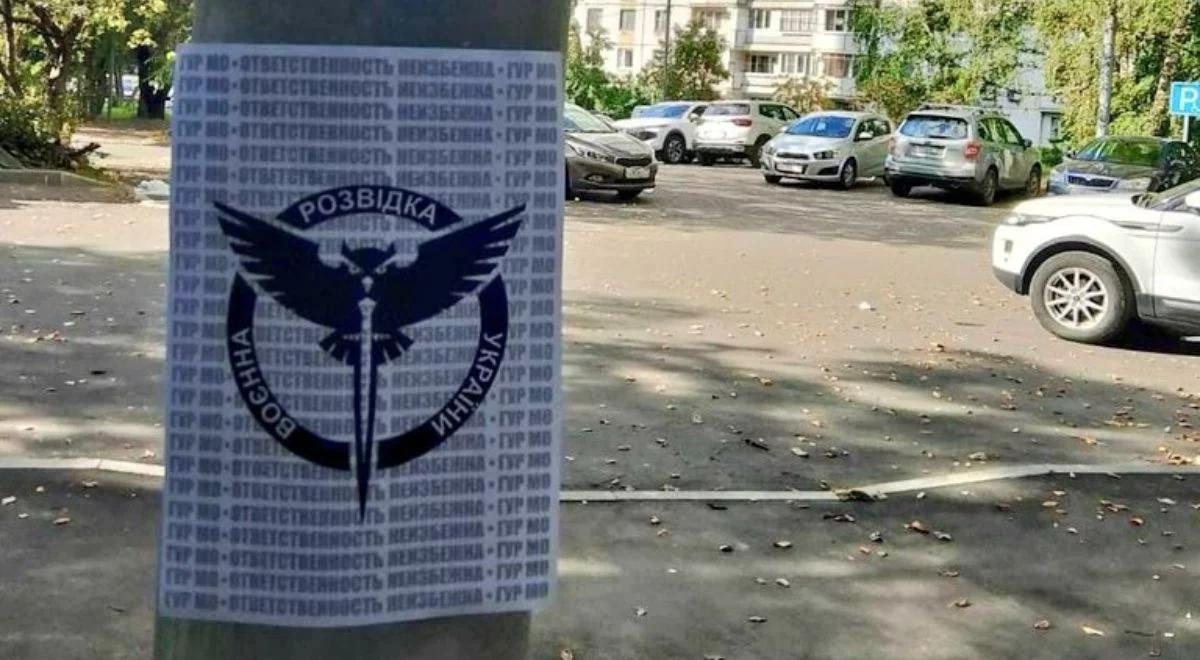 Ukraińskie ulotki w sercu Moskwy. "Odpowiedzialność jest nieunikniona"