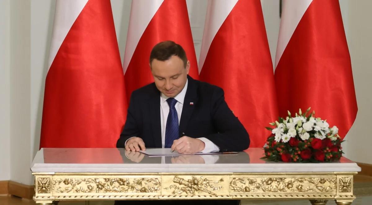 Prezydent odznaczył pośmiertnie Olgę Johann
