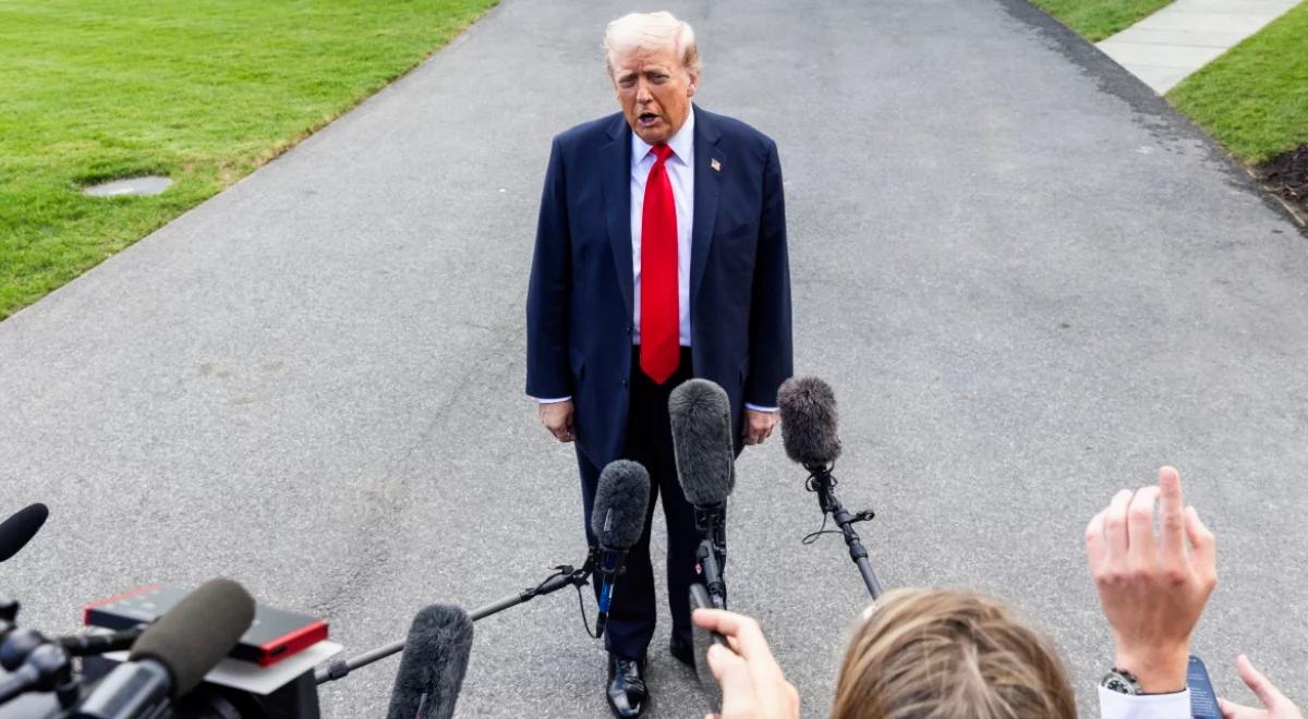 Trump o dronach nad Polską. "To mógł być błąd"