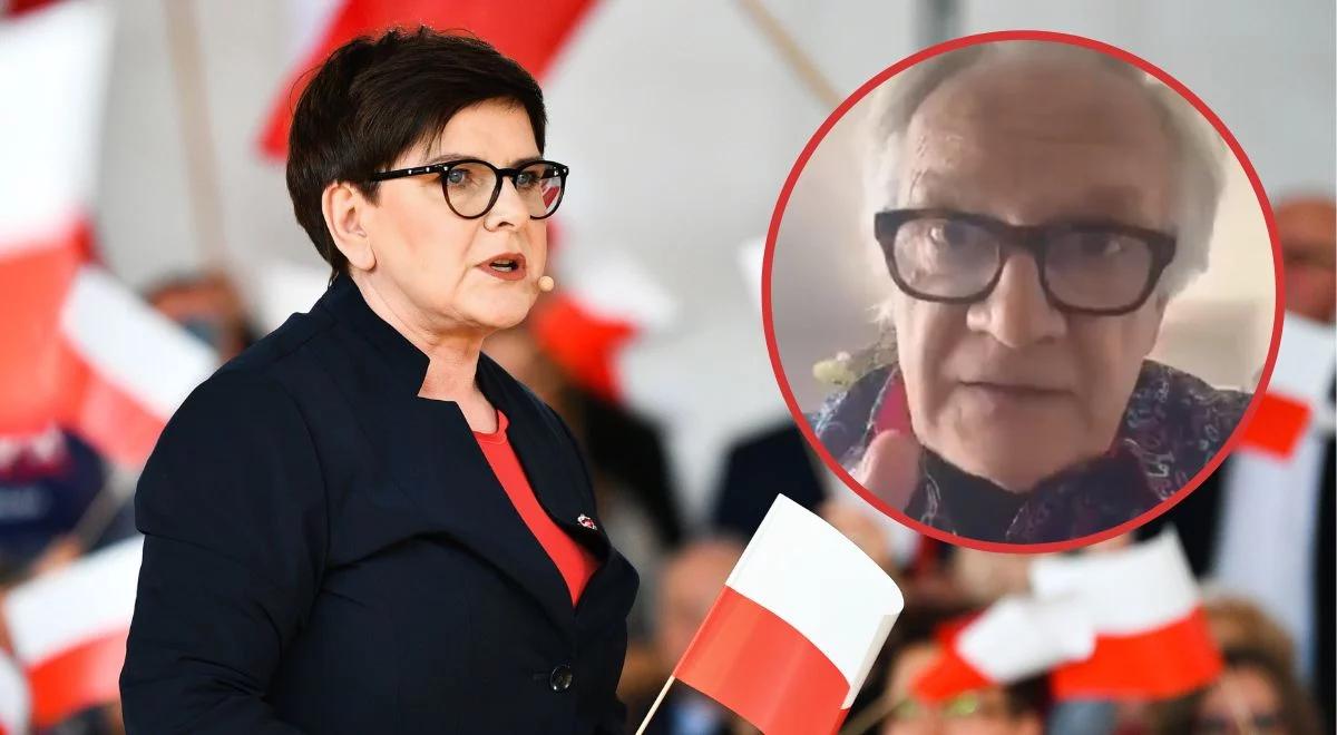"To nie jest przypadkowy hejter". Premier Szydło komentuje wypowiedź Seweryna