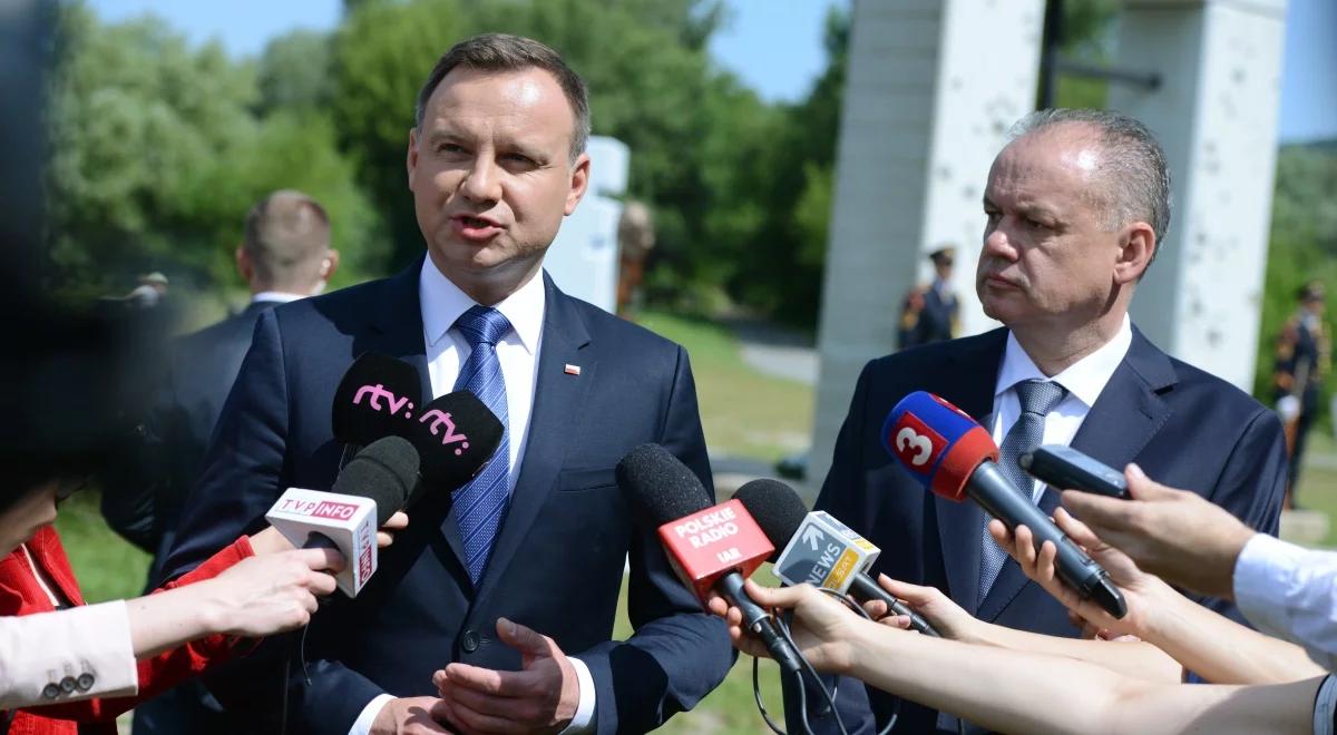 Andrzej Duda: Polacy i Słowacy cenią swobodę przemieszczania się w UE