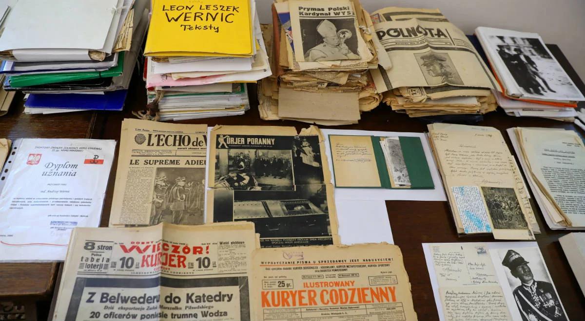 Archiwum Akt Nowych z kolejnym zbiorem. Otrzymało dokumenty powstańca-dziennikarza