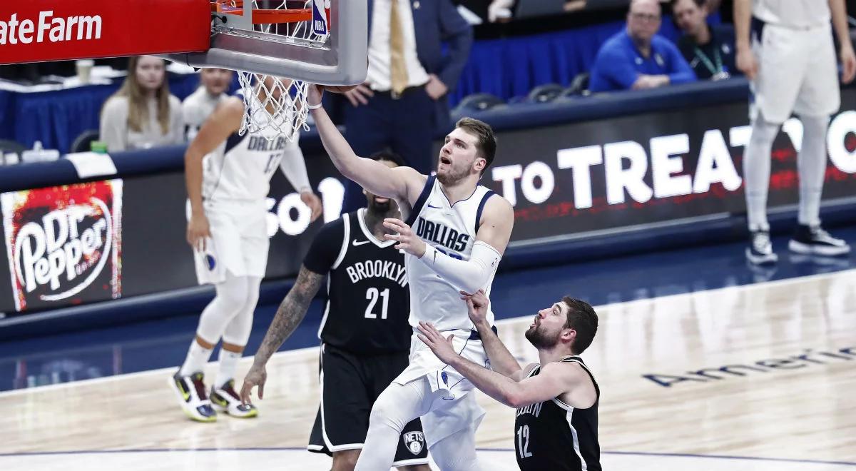NBA. Doncić poprowadził Mavericks do zwycięstwa z Nets, porażka obrońców tytułu