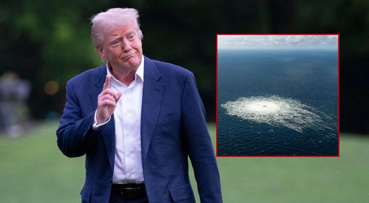Trump o Nord Stream: wielu ludzi wie, kto to wysadził
