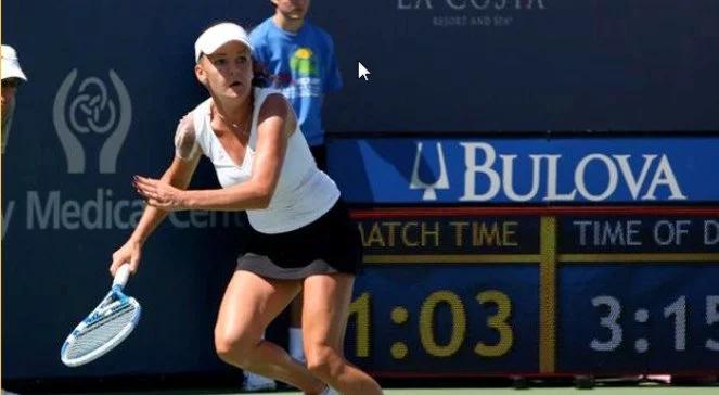 Trochę zdziwiona Radwańska w 1/4 finału w Indian Wells