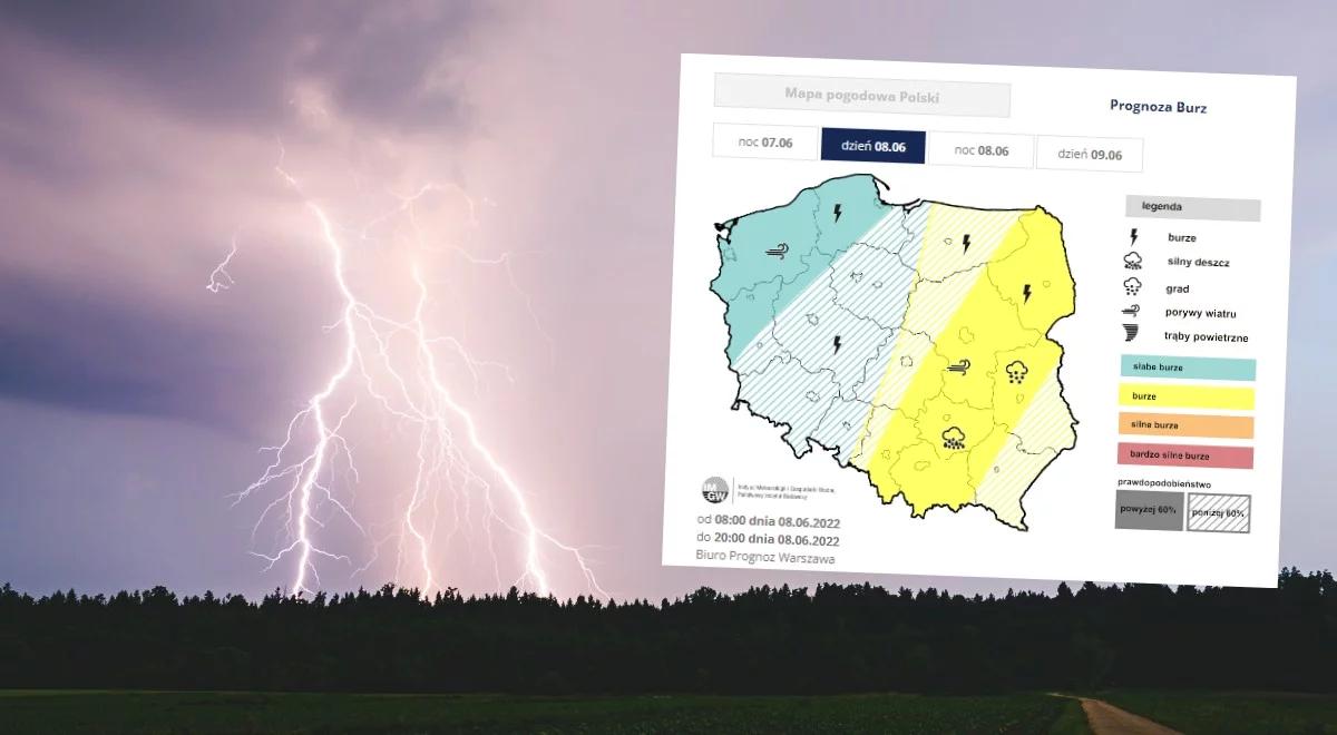 Uwaga na burze na południu kraju. Alerty IMGW