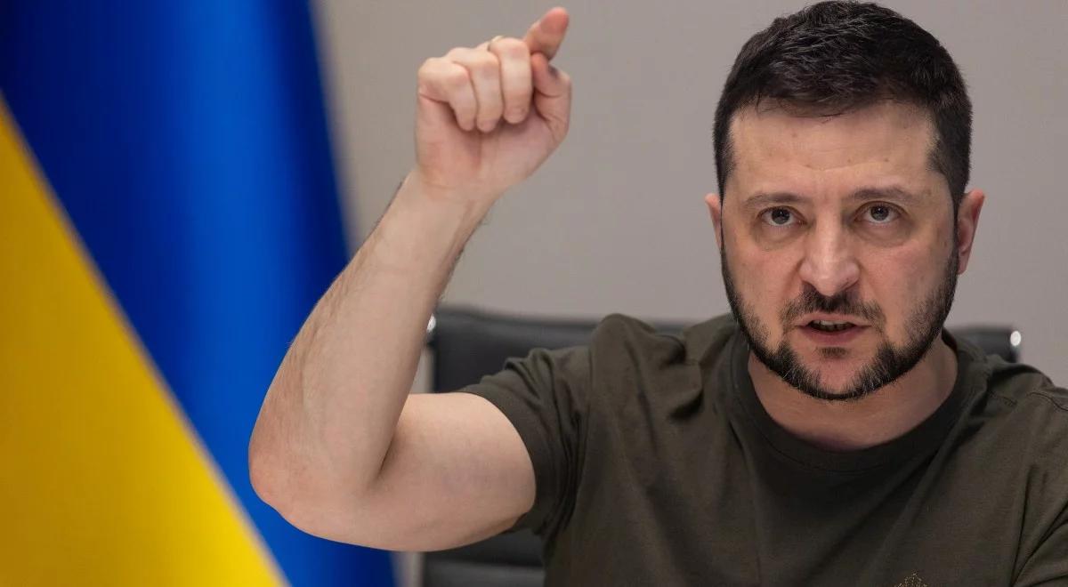 Zełenski apeluje o zaostrzanie sankcji. "Nie można tracić czujności"