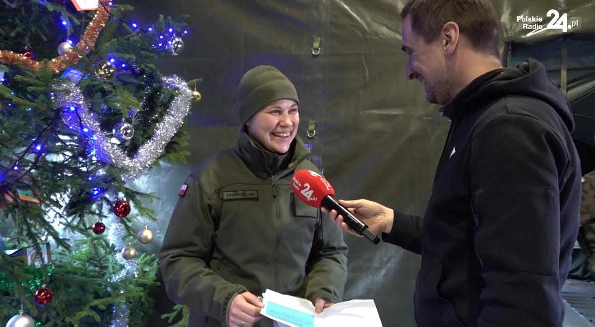 "Jesteśmy jak jedna wielka rodzina". Odwiedziliśmy obozowisko żołnierzy służących na granicy