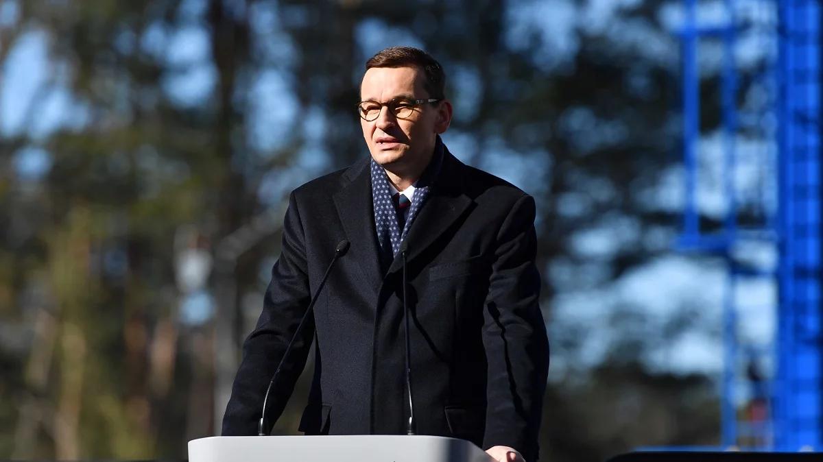 "Kontynuujemy dzieło wzmocnienia wybrzeża". Premier o budowie tunelu w Świnoujściu