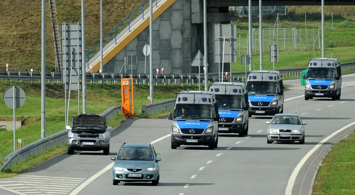 Strzały na autostradzie A4. Napastnik w rękach policji 