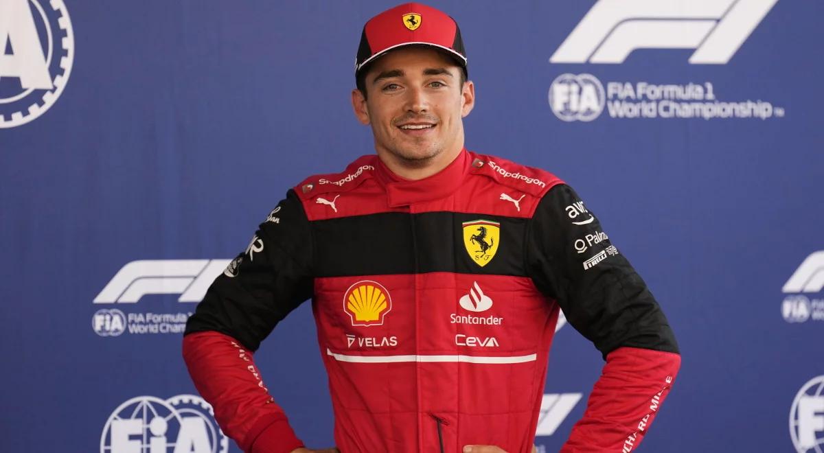 Formuła 1: Charles Leclerc ruszy z pole position do GP Hiszpanii 