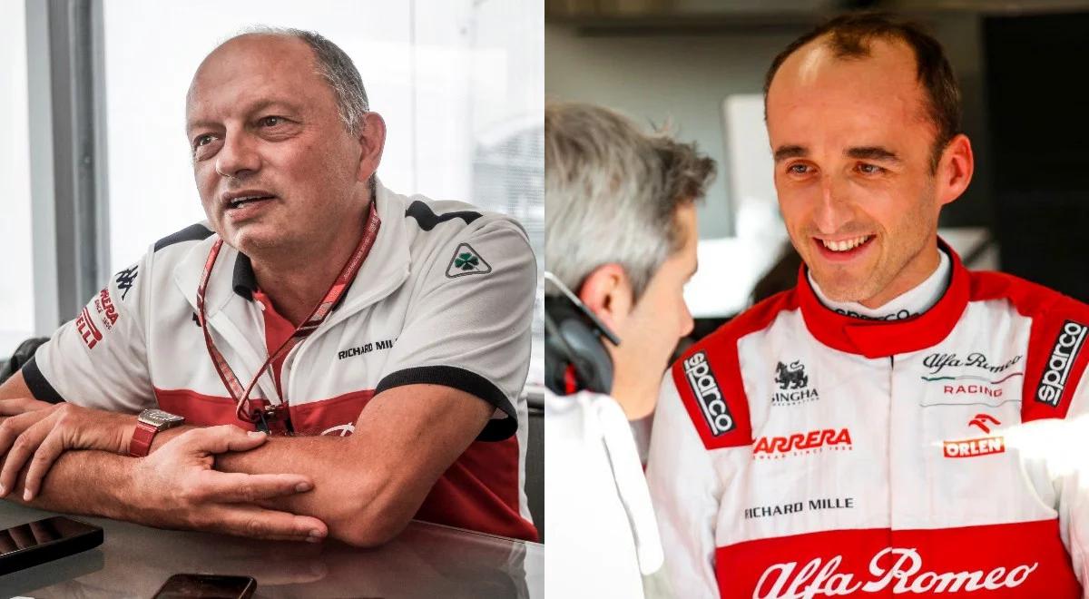 Robert Kubica z szansami na powrót do F1? Frederic Vasseur: ma już prawie 40 lat