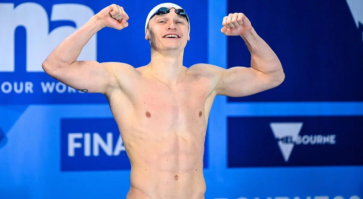 MŚ w pływaniu: pierwszy medal dla Polski. Kacper Stokowski z brązem 
